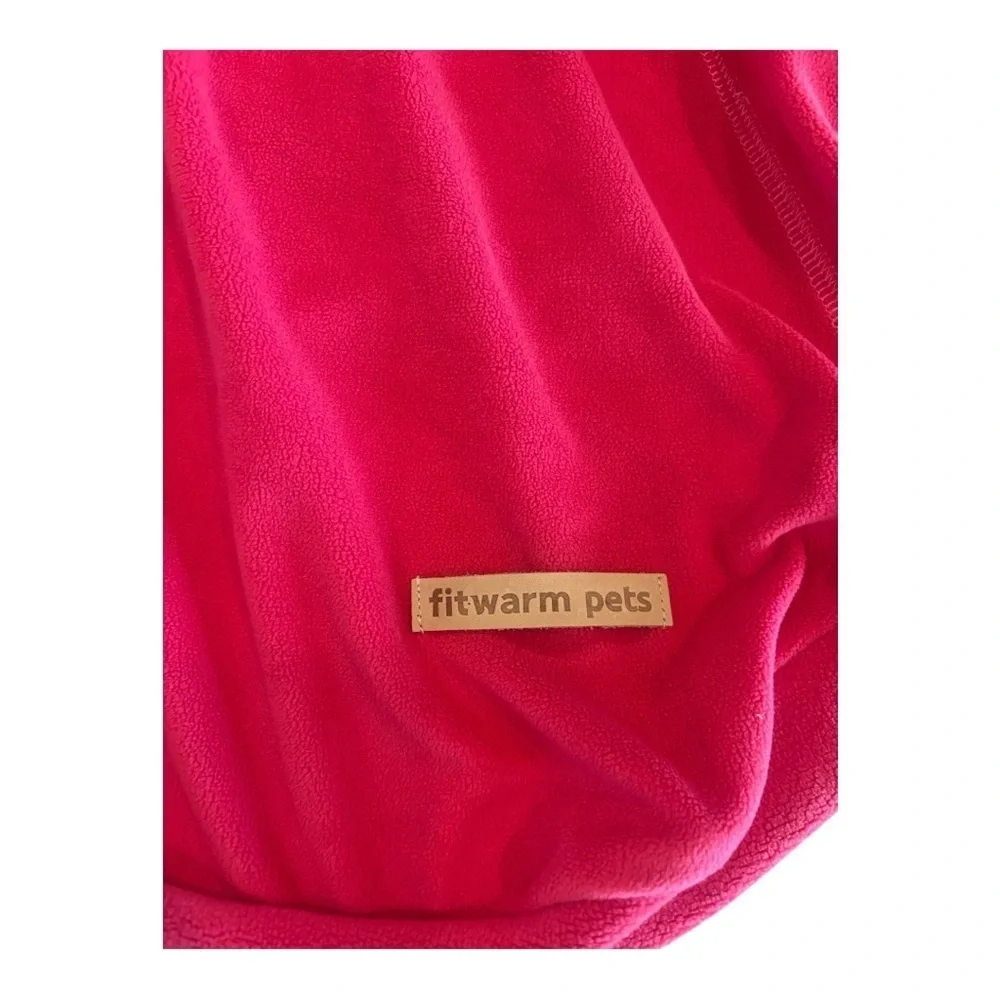 NWT Fitwarm Pets Pink Dog Sweater Size Large